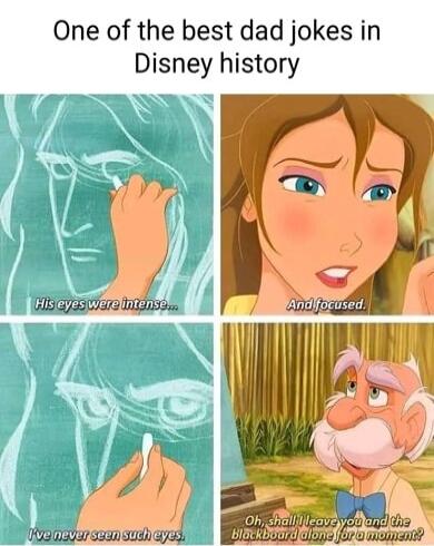 One of the best dad jokes in Disney history