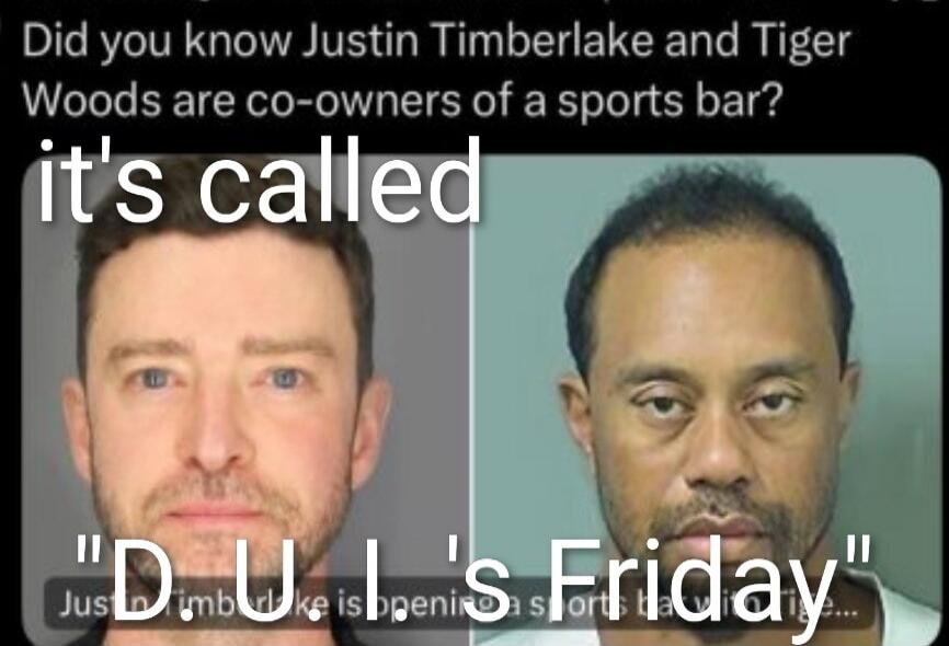 Did you know Justin Timberlake and Tiger Woods are co-owners of a sports bar? It's called 