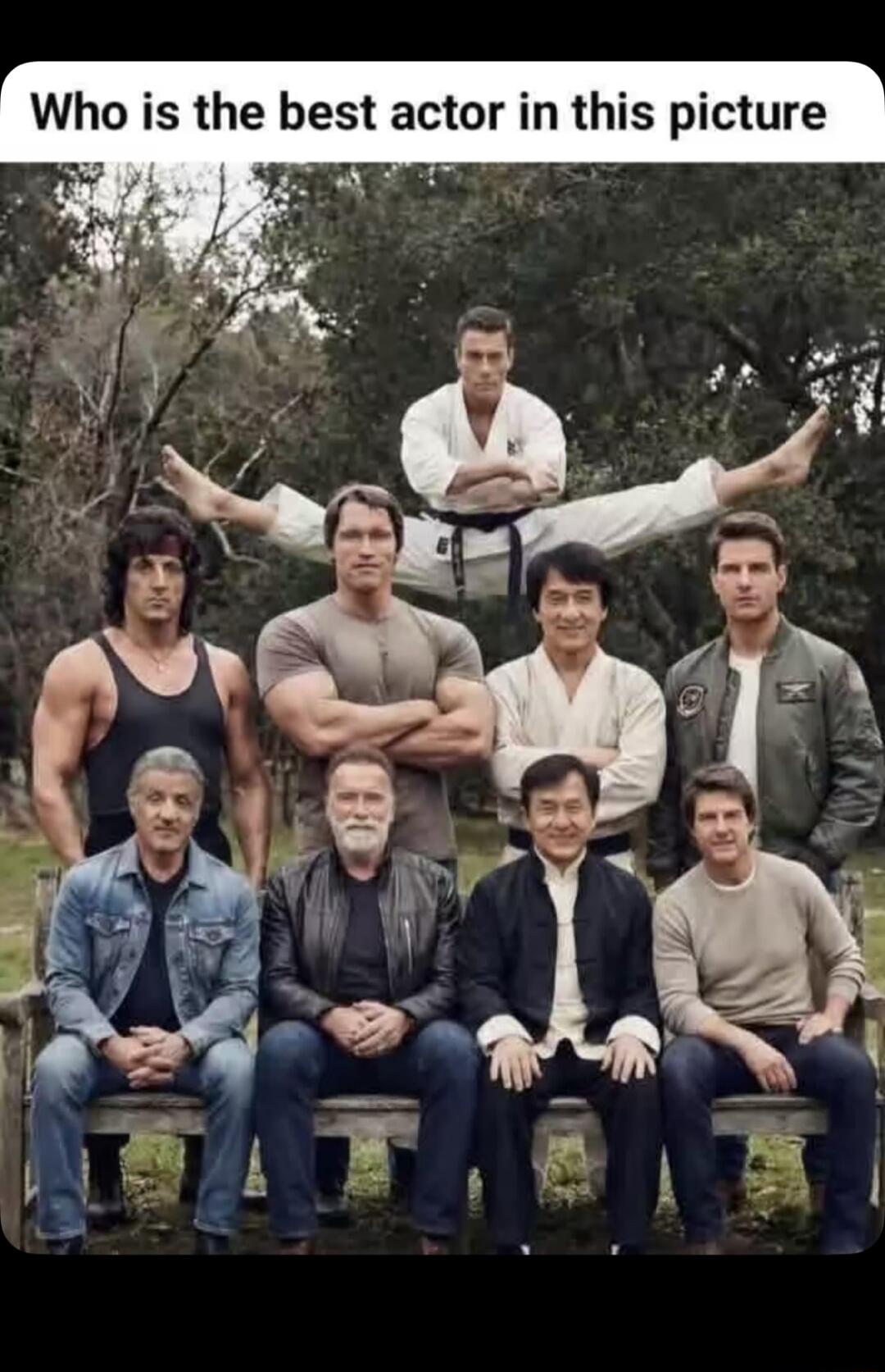 Who is the best actor in this picture