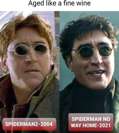 Aged like a fine wine SPIDERMANZ2004 way HoME 2021