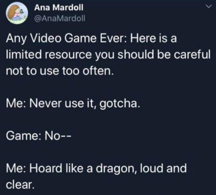 LUERVETG L v Y1 Ele o Vo VAV To oM T N SVT ol o T R S T T1 Lo NFYo U oI RV e UK g To1lo N o IWeX 1 1 U not to use too often V S NV UEYR e o el g F 1 Game No Me Hoard like a dragon loud and clear