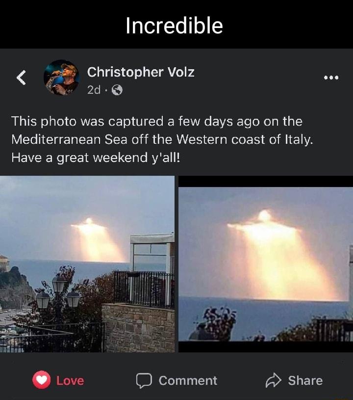 Incredible za Christopher Volz e A 2d Q This photo was captured a few days ago on the WV NG EREERISE R R G ERI S Gl N e R Ao R IEA RENEEERe CEVRNTEE T RVACT 1 Lo D Comment Share