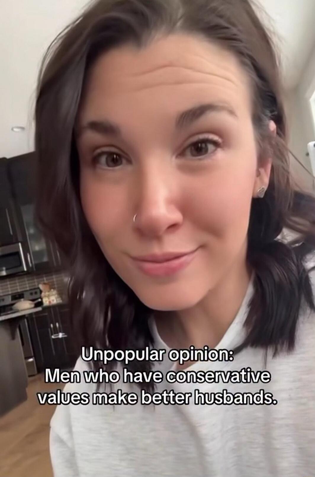 Unpopular opinion: Men who have conservative values make better husbands.