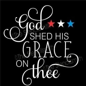 God shed his grace on thee