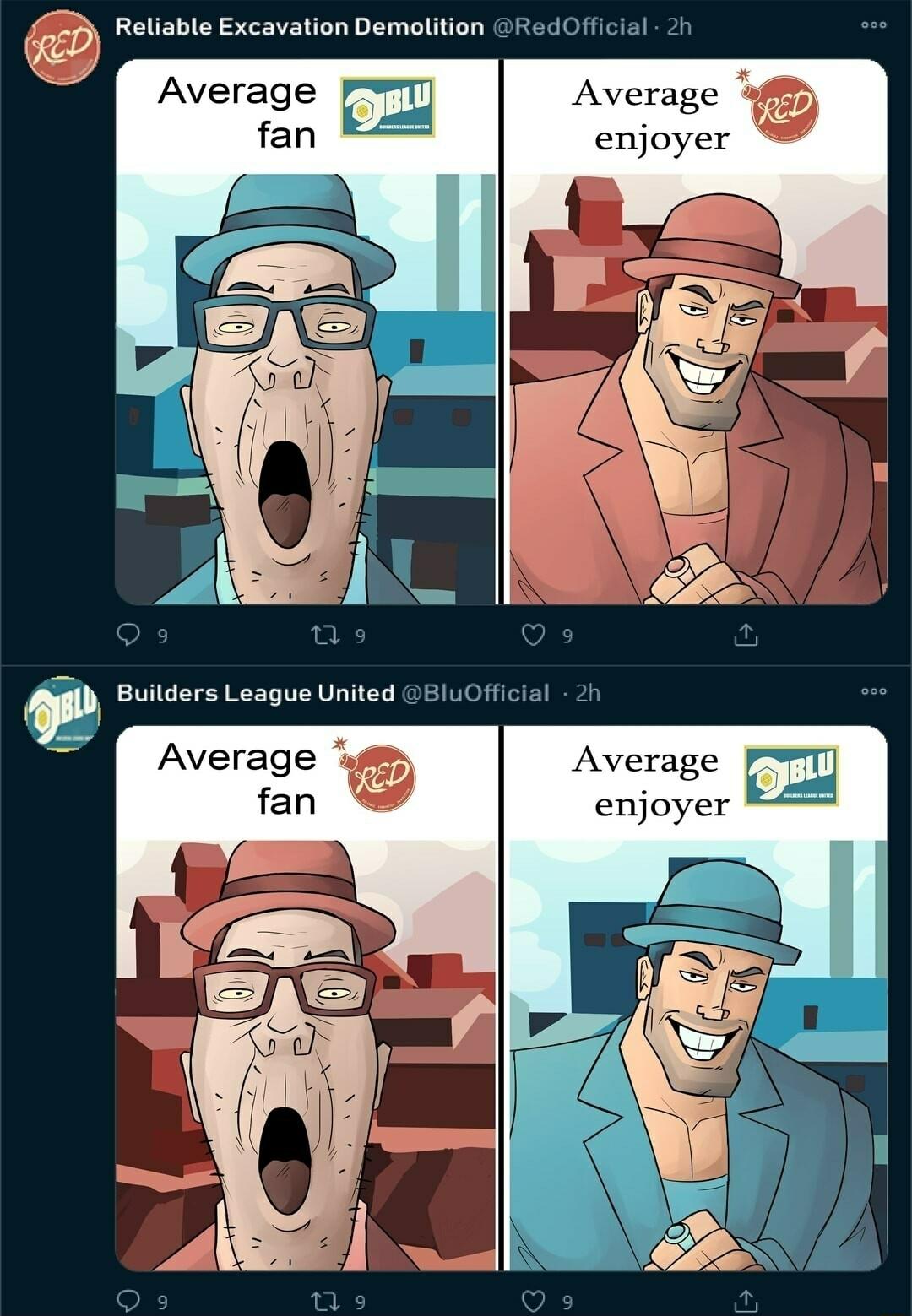 Fei20taExcavation Demlition GRedOfclal 2 Average fan Builders League United BILOfcial 2h Average enjoyer