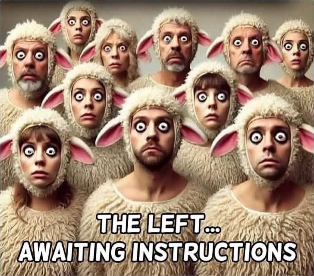 THE LEFT... AWAITING INSTRUCTIONS