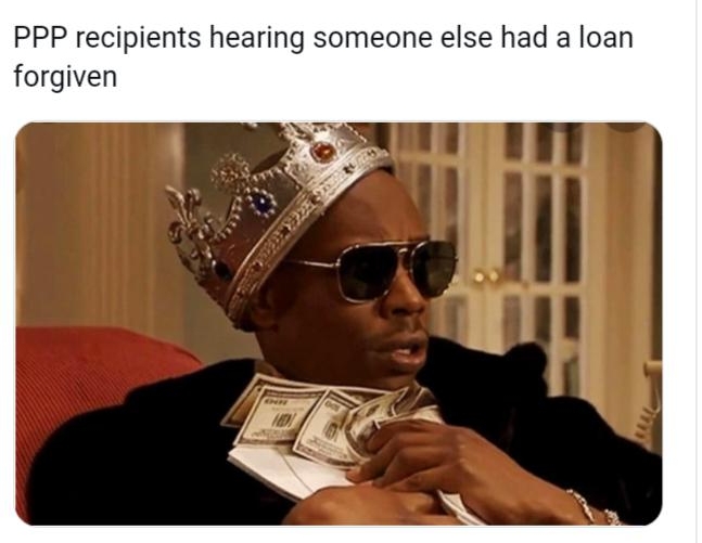 2 nikki mccann ramirez L 4 y NikkiMcR Follow PPP recipients hearing someone else had a loan forgiven 847 AM Aug 25 2022 706k Reply Copylink