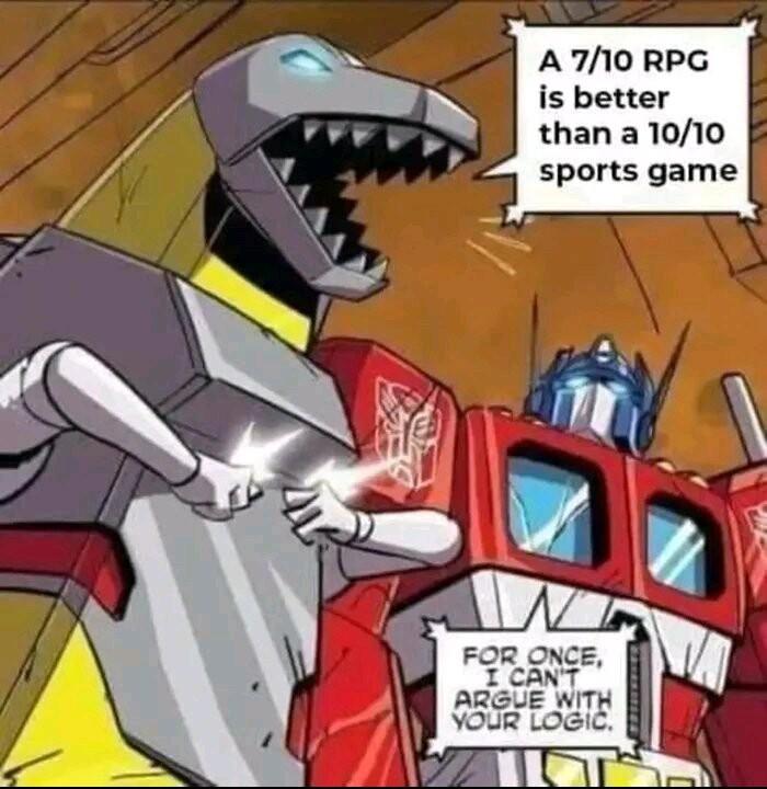 A 710 RPG is better than a 1010 sports game