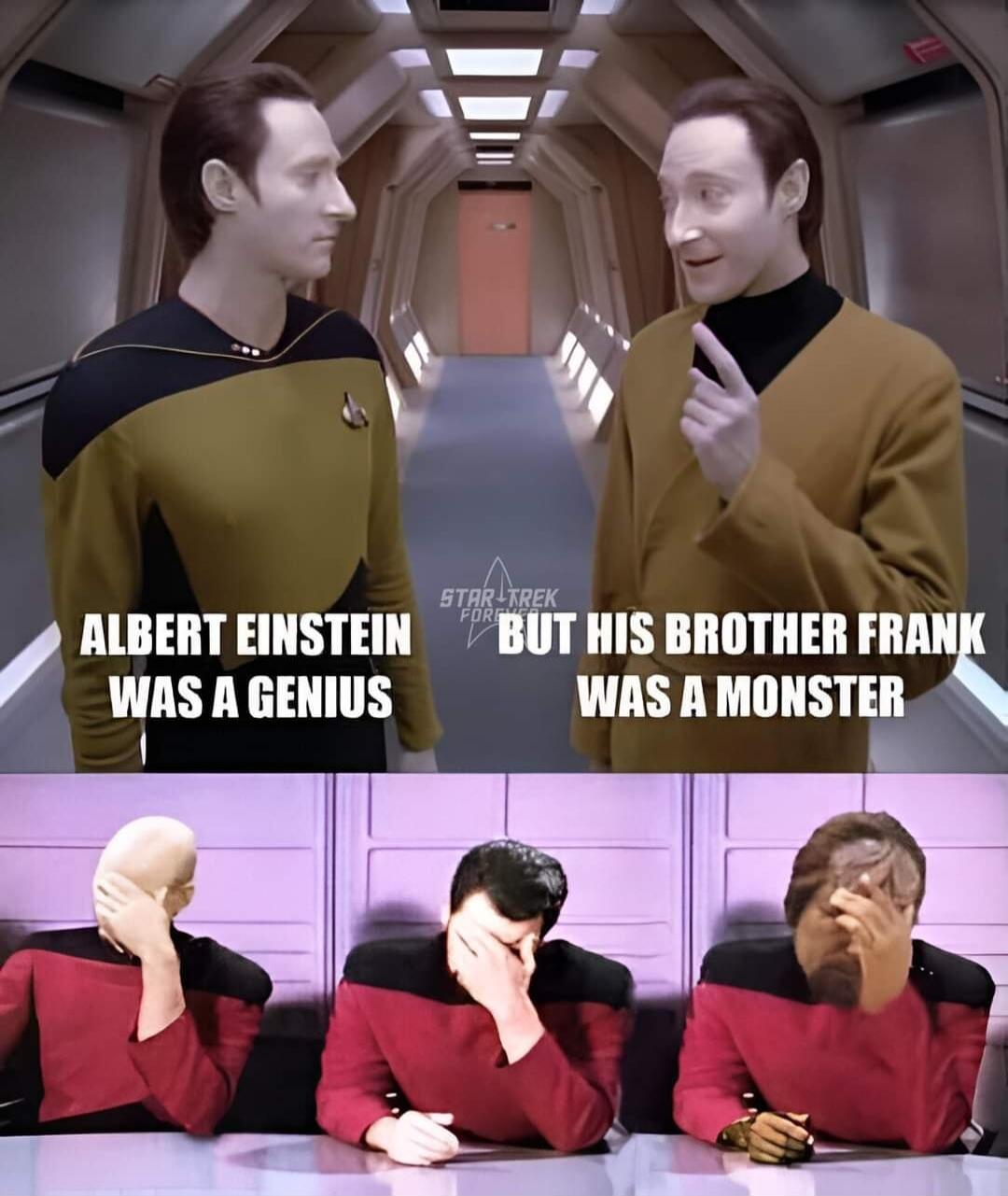 ALBERT EINSTEIN WAS A GENIUS BUT HIS BROTHER FRANK WAS A MONSTER