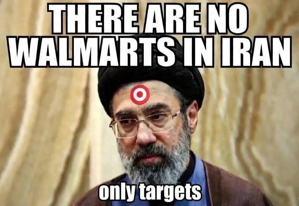 THERE ARE NO WALMARTS IN IRAN only targets