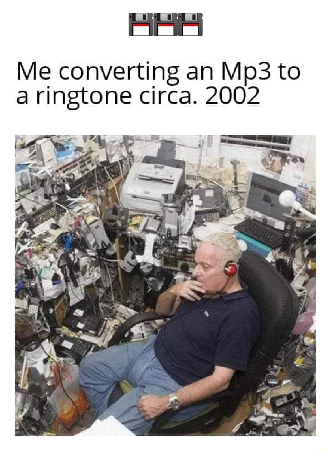 HFM Me converting an Mp3 to a ringtone circa 2002