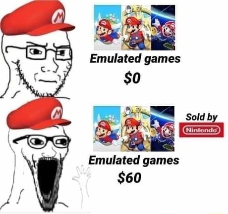 0 g Emulated games 60