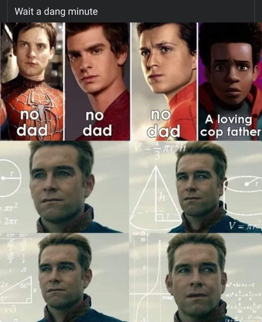 Wait a dang minute NORLT A loving dad cop father F