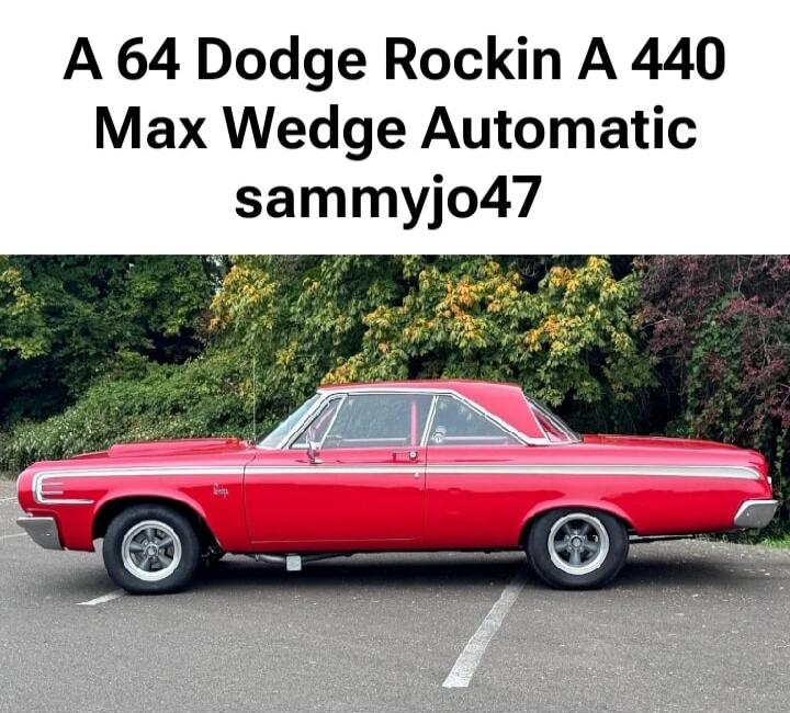 A 64 Dodge Rockin A 440 Max Wedge Automatic sammyjo47