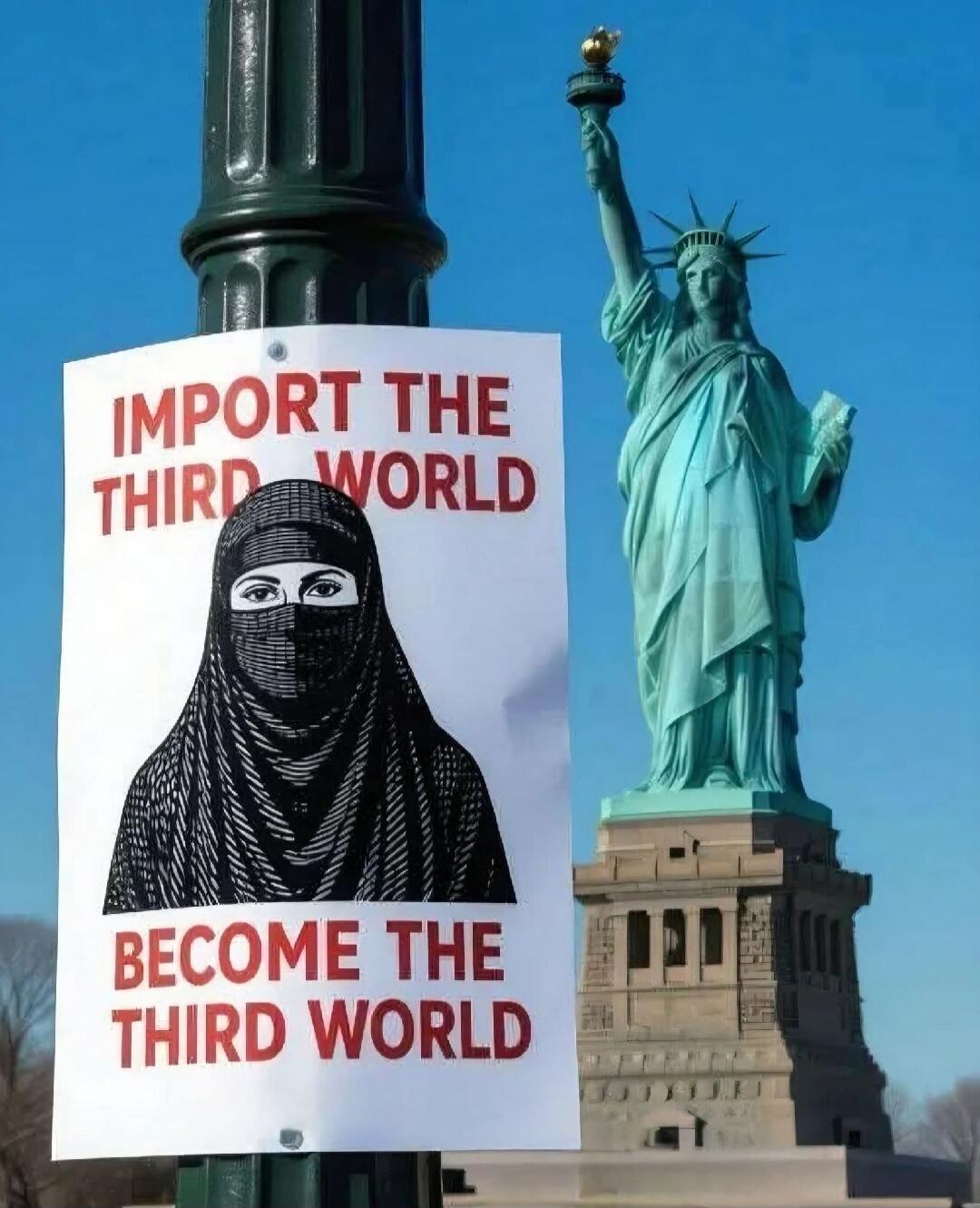 IMPORT THE THIRD WORLD
BECOME THE THIRD WORLD