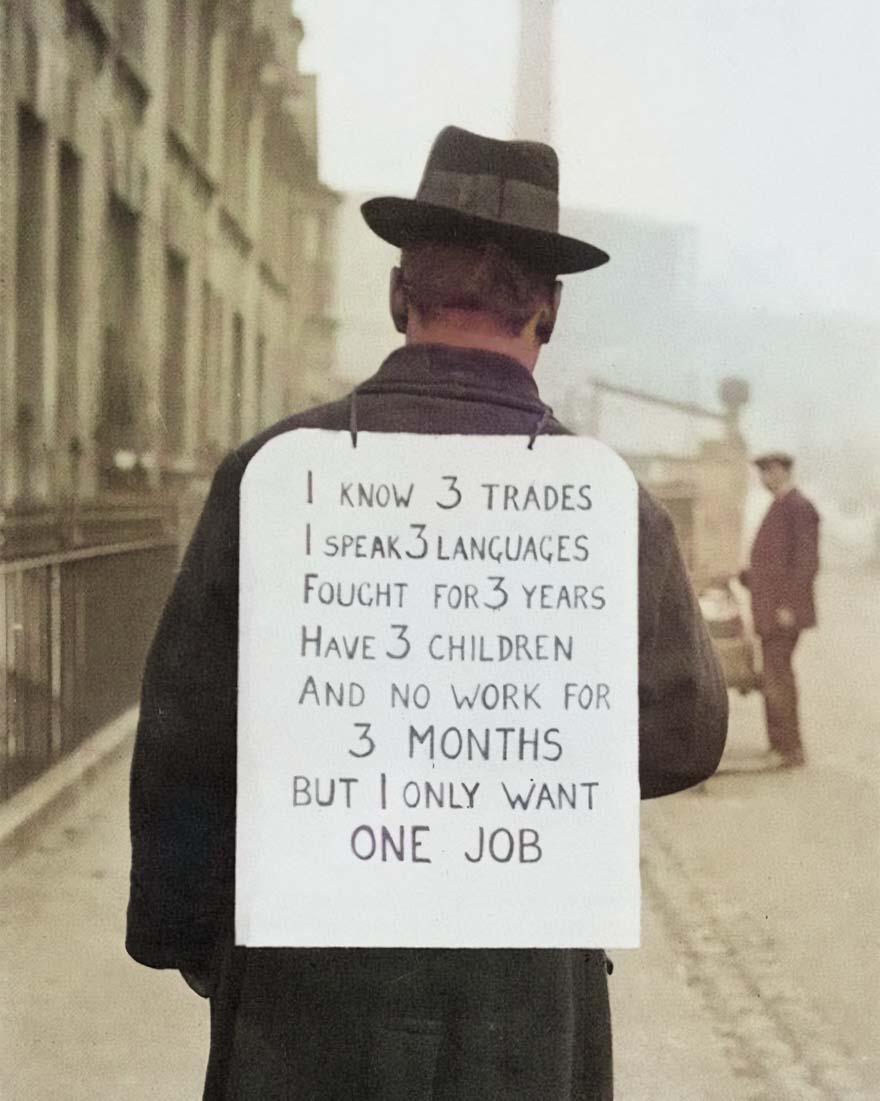 kKNow 3 TRADES SPEAKD LANGUAGES FOUGHT FOR3 YEARS HAVE 3 CHILDREN AND NO WORK FOR 3 MONTHS BUT ONLY WANT ONE JOB