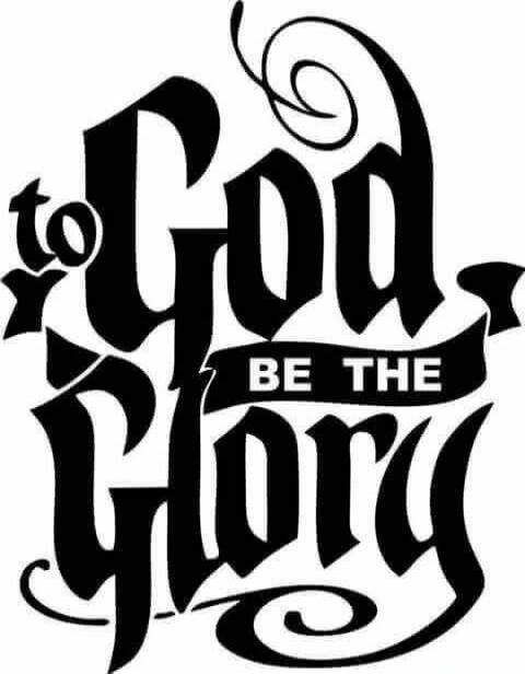 to God BE THE Glory