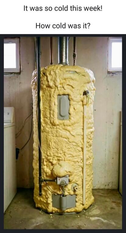 It was so cold this week! How cold was it?