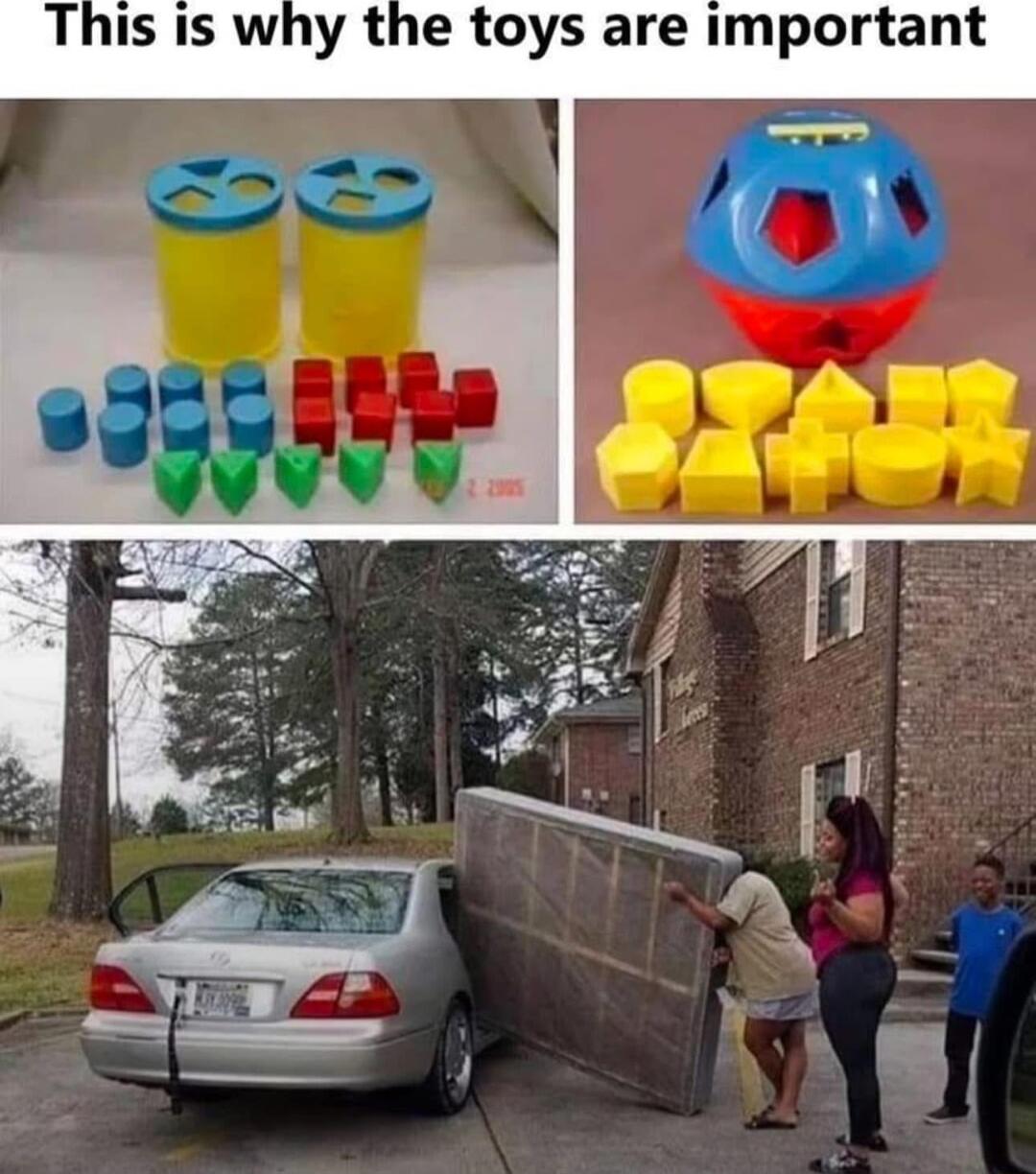 This is why the toys are important