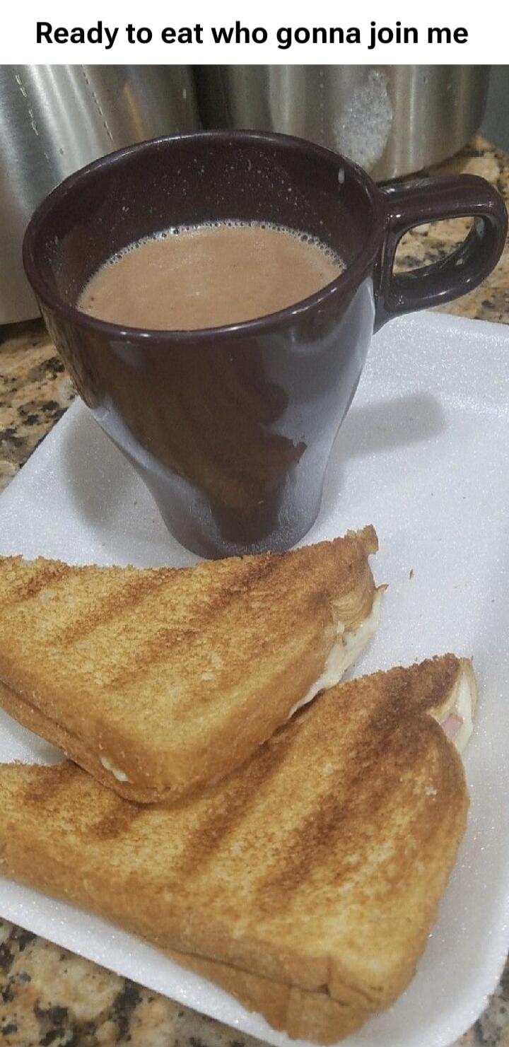Ready to eat who gonna join me