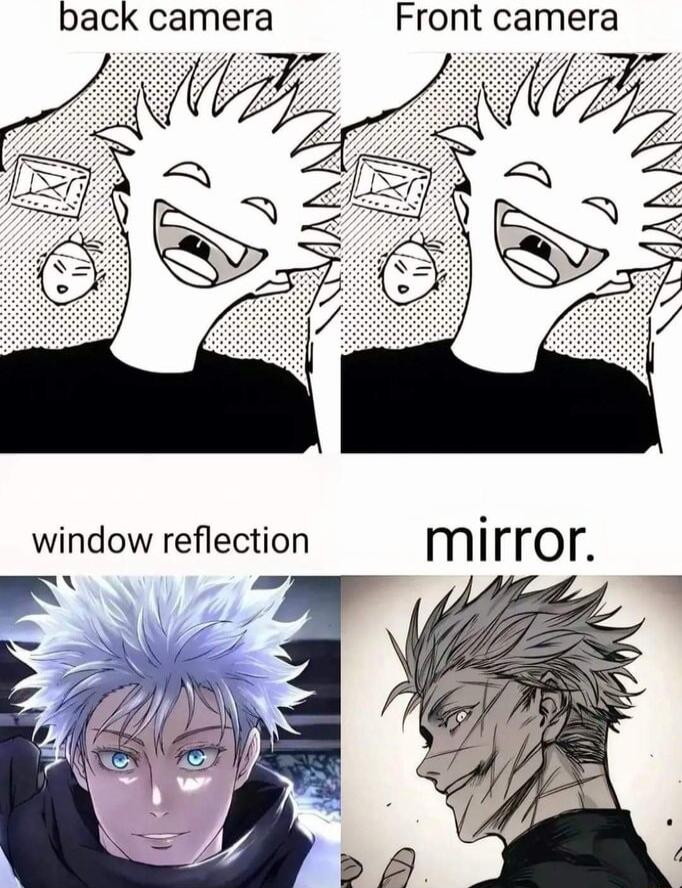 back camera Front camera window reflection mirror _