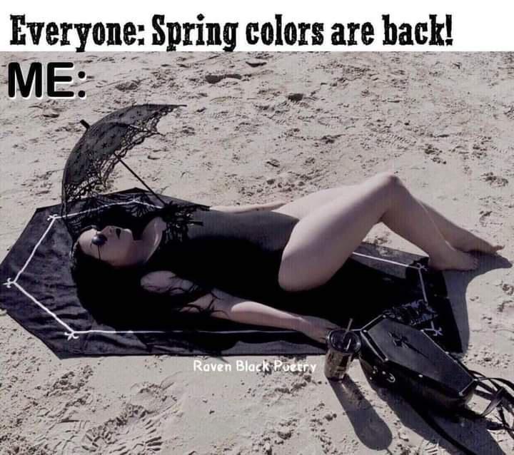 Everyone Spring colors are back