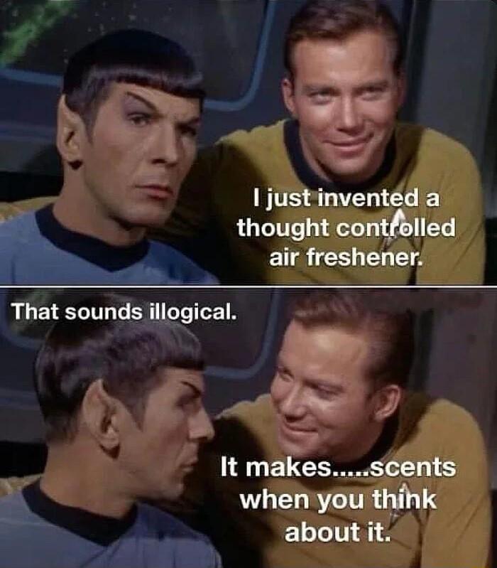 ag 1 just mventEH El thought comlled air freshener a A8 That sounds illogical cf sz o It makesscents K whenyou thihk about it