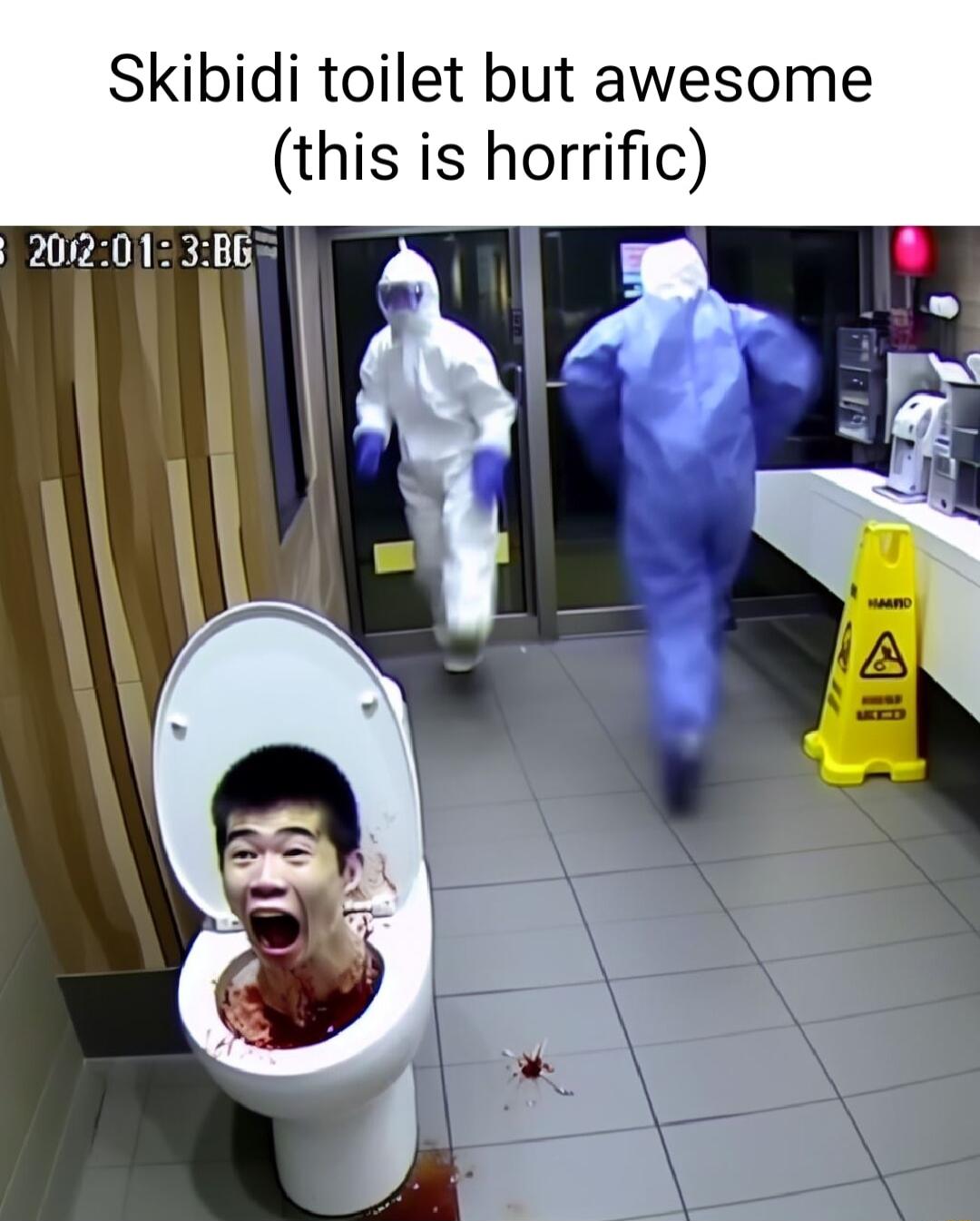 Skibidi toilet but awesome this is horrific