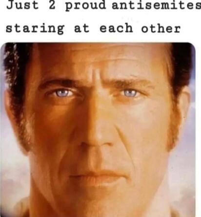 Just 4 proud antisemites staring at each other