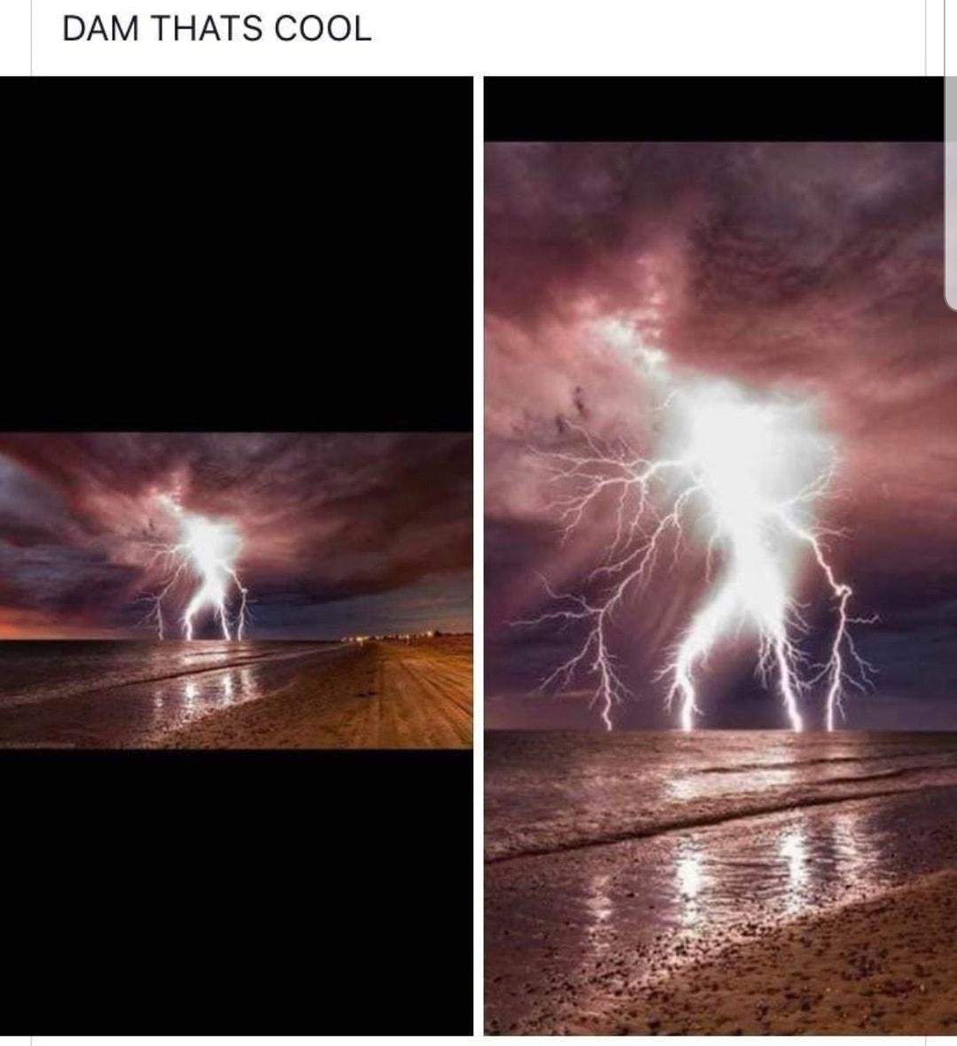 DAM THATS COOL Like Comment Share Thunderbeast the Fuckbringer