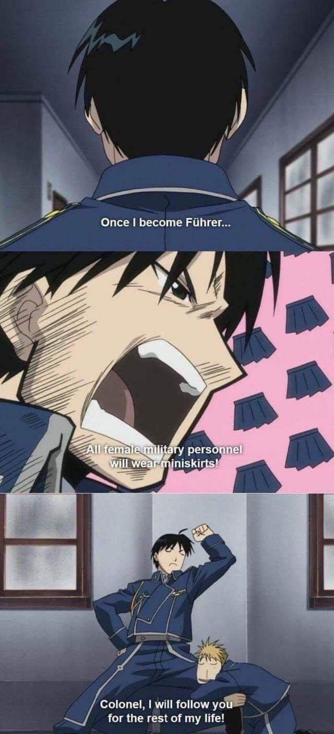 Colonel will follow yoie for the rest of my life