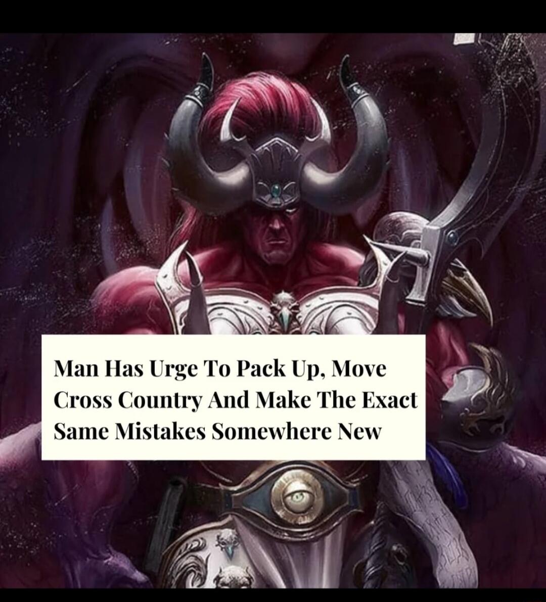 n Has Ur 0 Pack Up Move Cross Country And Make T Same Mista