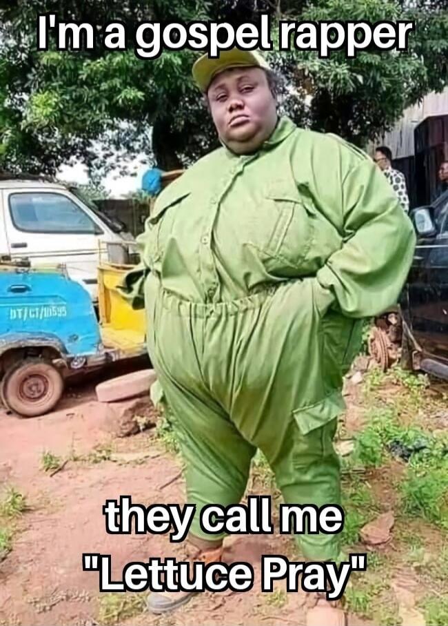 I'm a gospel rapper they call me 