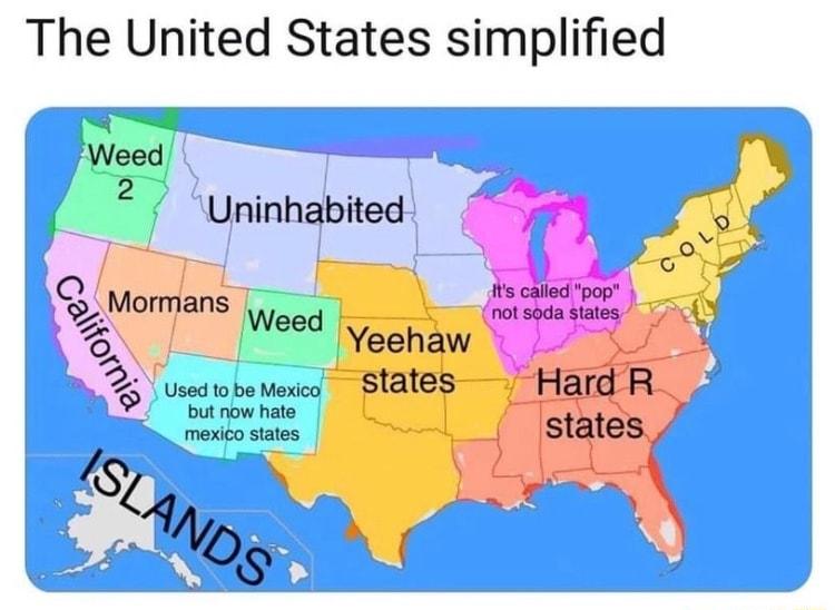 The United States simplified Uninhabited ut e halo mexco siates 1 2440 s