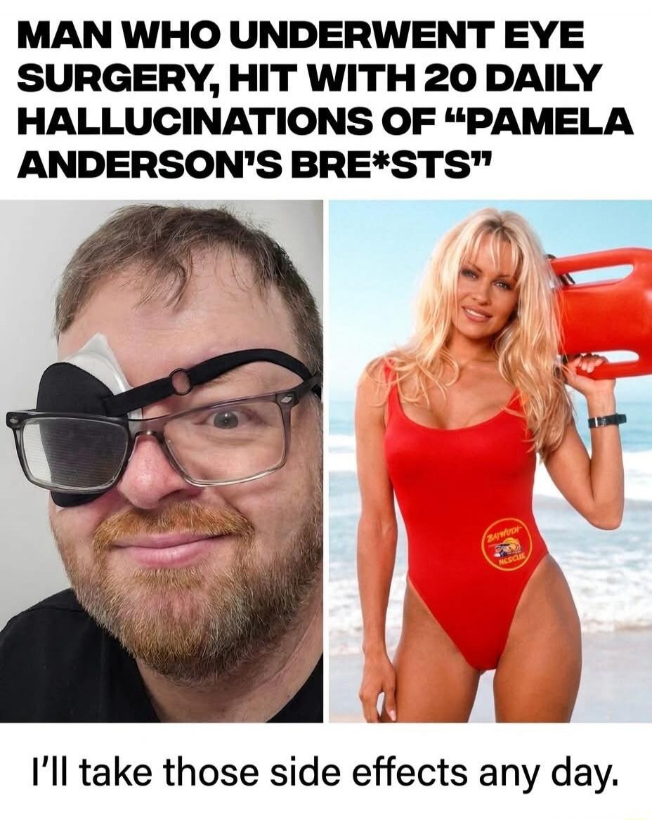 MAN WHO UNDERWENT EYE SURGERY, HIT WITH 20 DAILY HALLUCINATIONS OF 