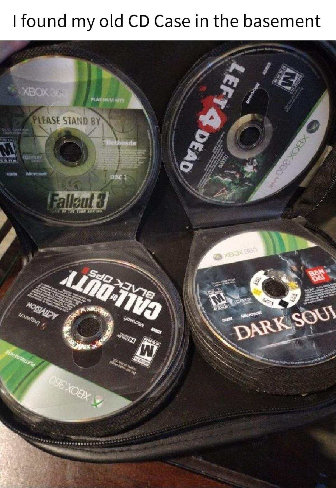 I found my old CD Case in the basement