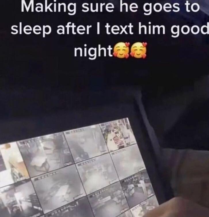 WZELale B VIR lNe oI o I8 sleep after text him good night