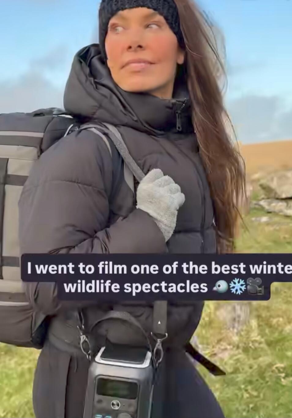 I went to film one of the best winter wildlife spectacles