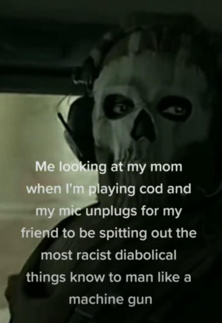 d to be spitting out the most racist diabolical things know to man like a machine gun