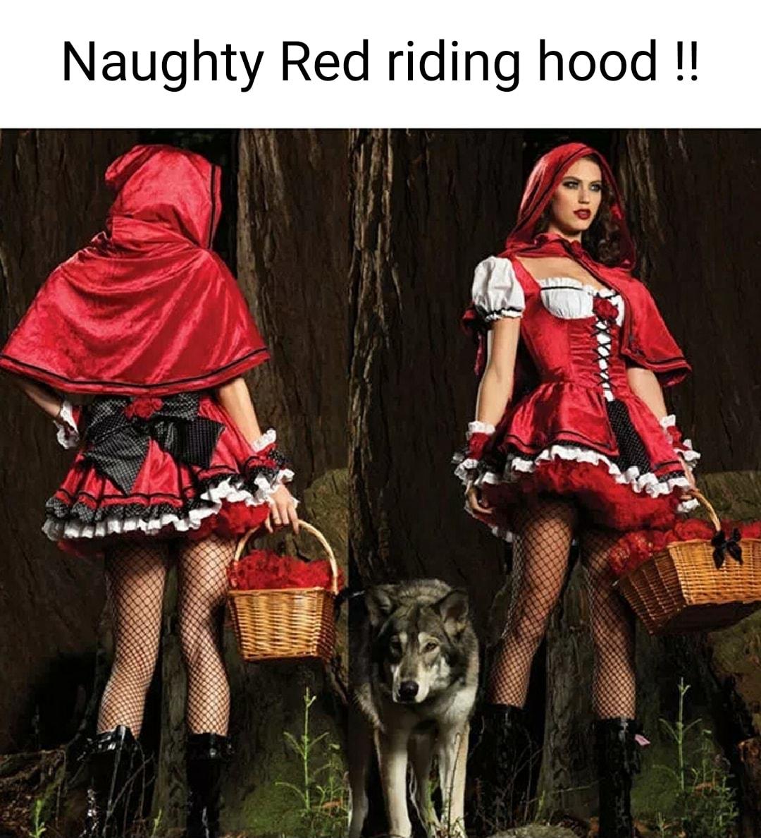 Naughty Red riding hood