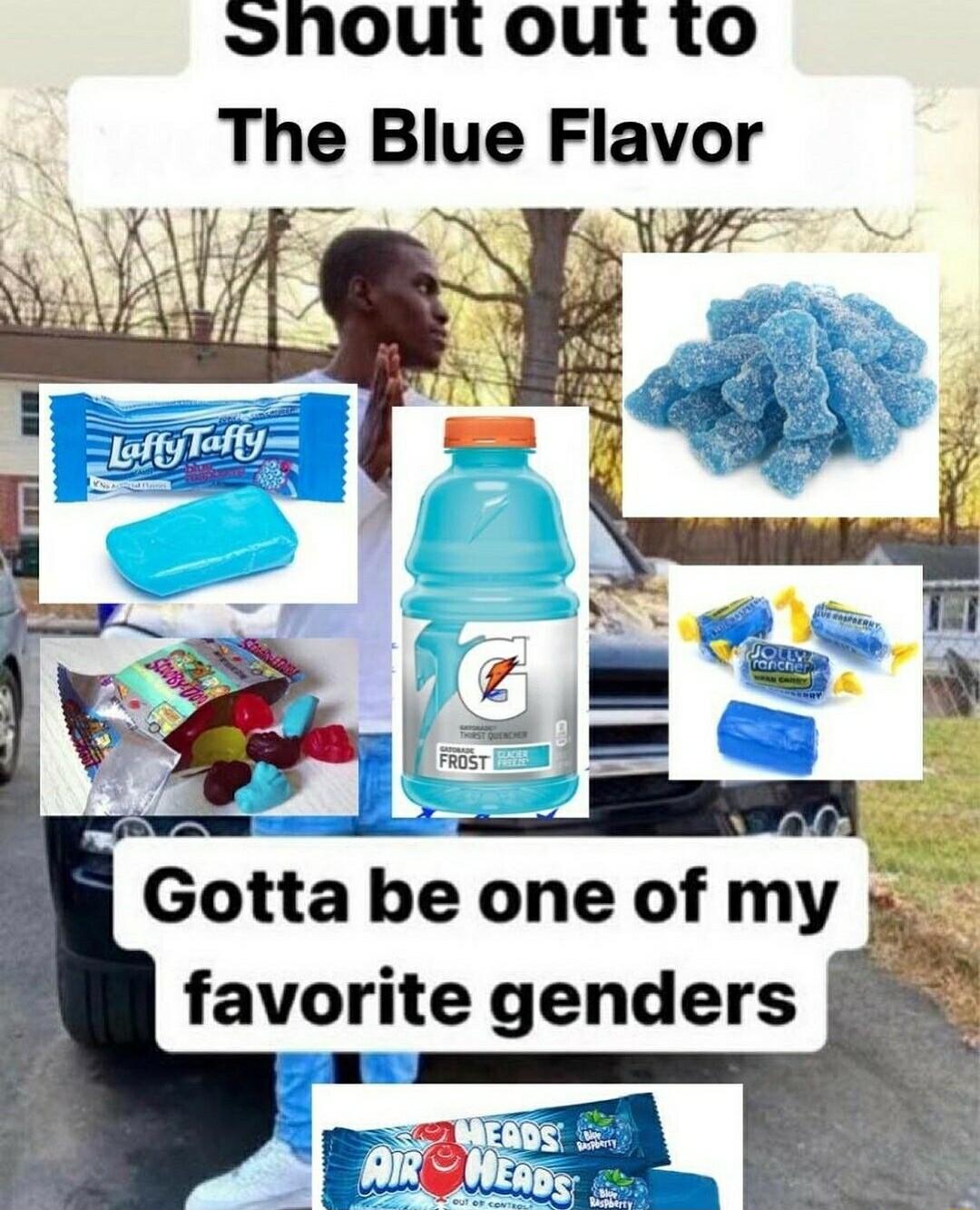 L0nouUtout to The Blue Flavor