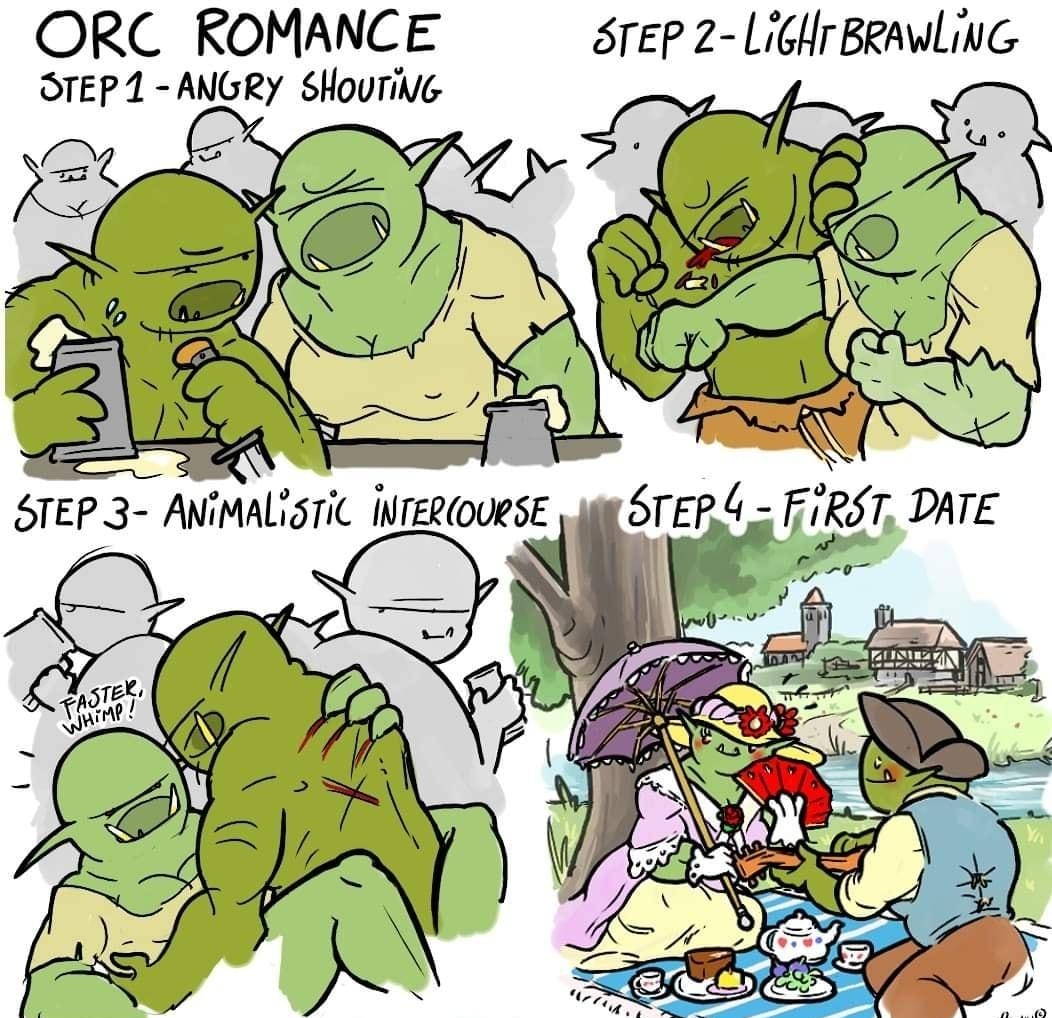 ORC ROMANCE 37EP 2 LiGhr BRawlivG OTEP1 ANGRY SHourikG