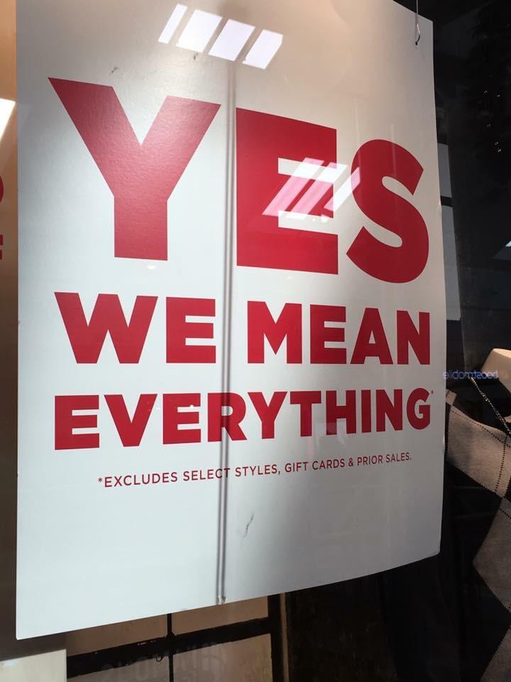 EXCLUDES SELE