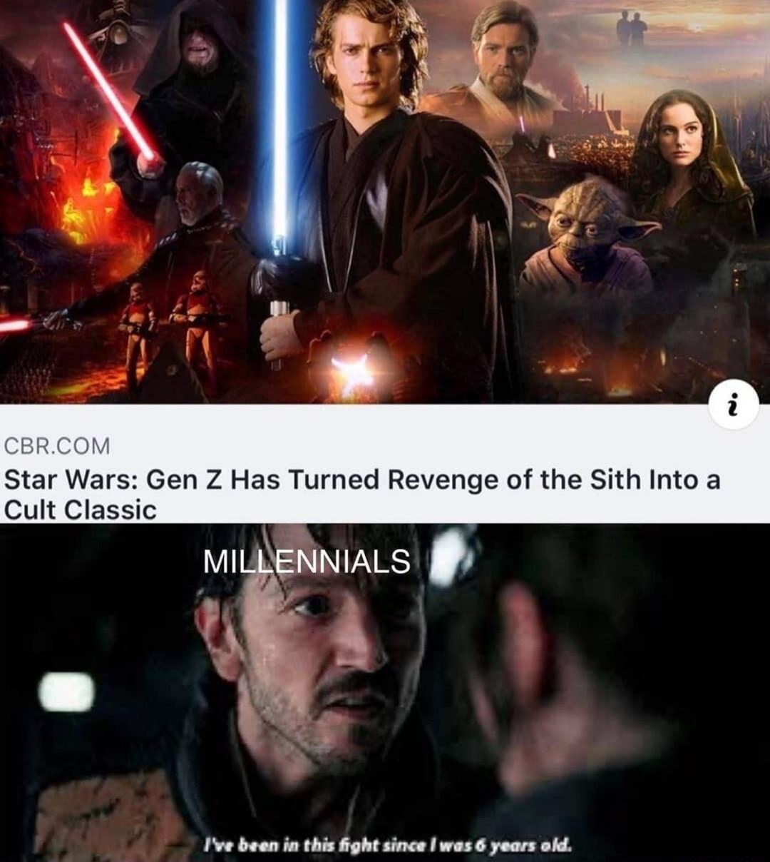 Star Wars Gen Z Has T Cult Classic LT L L T ppy