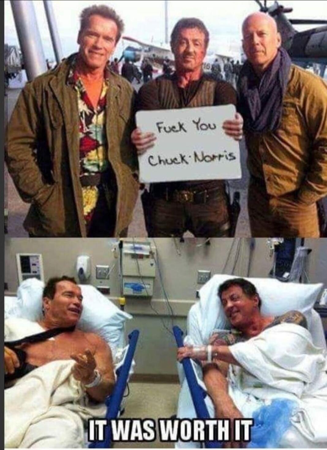 Fuck You Chuck Norris IT WAS WORTH IT