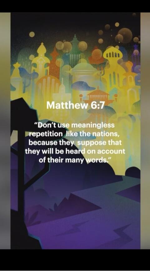 Matthew 6:7
