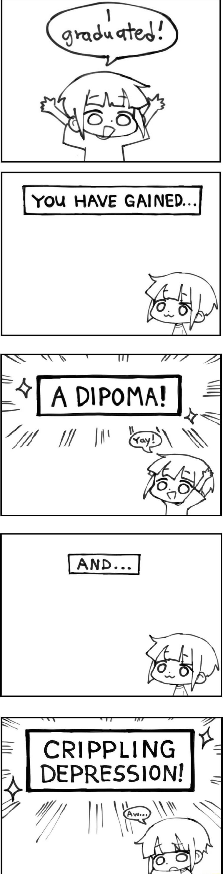 You HAVE GAINED Y5 77 5 _ WM N AND du cripPLING P DEPRESSION _ 77