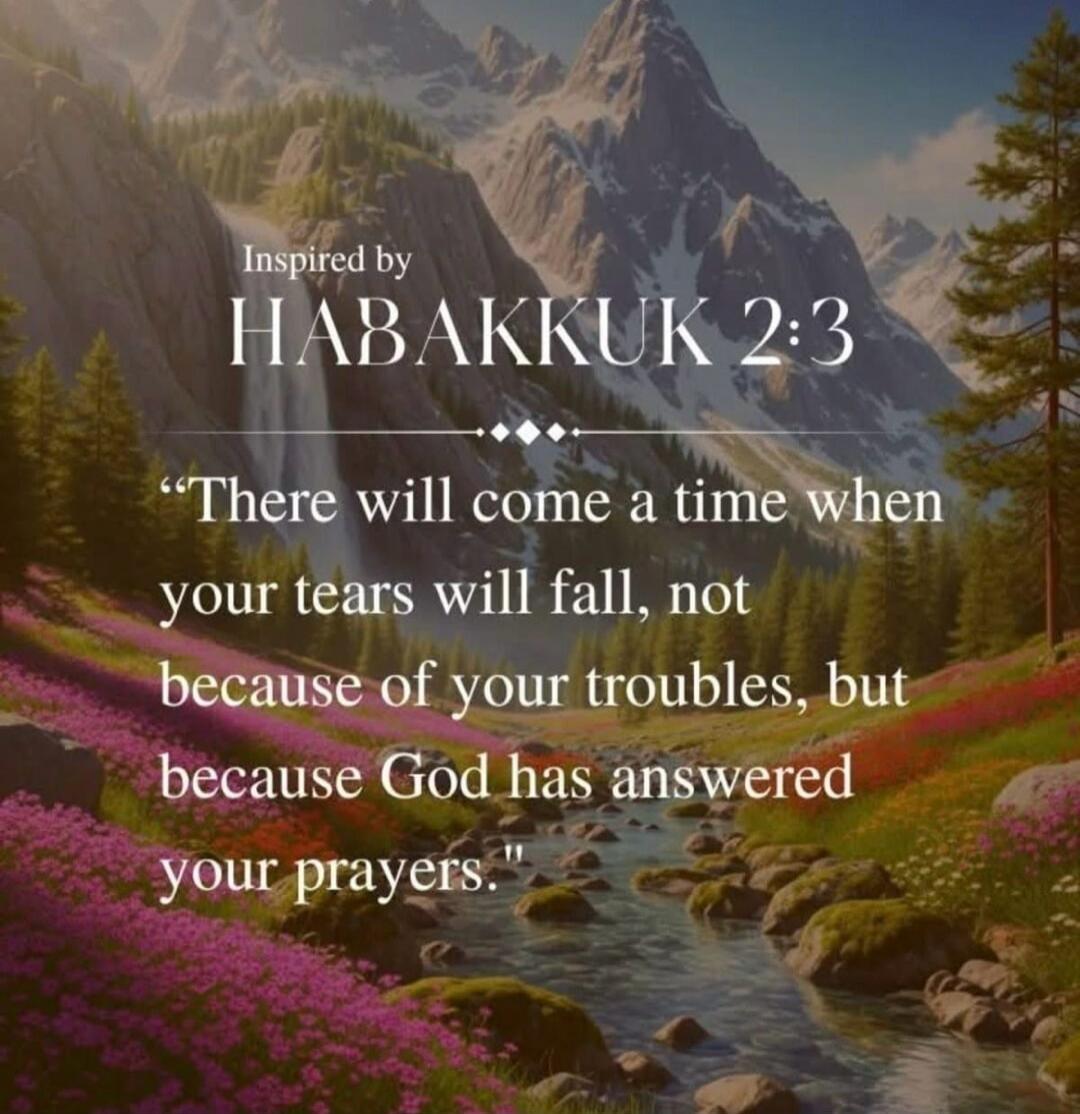 Inspired by HABAKKUK 2:3 