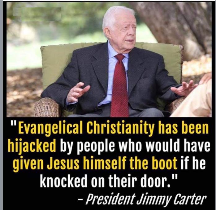 d have by people who woul T RERTRY T ot if he knocked on their door President Jimmy Carter