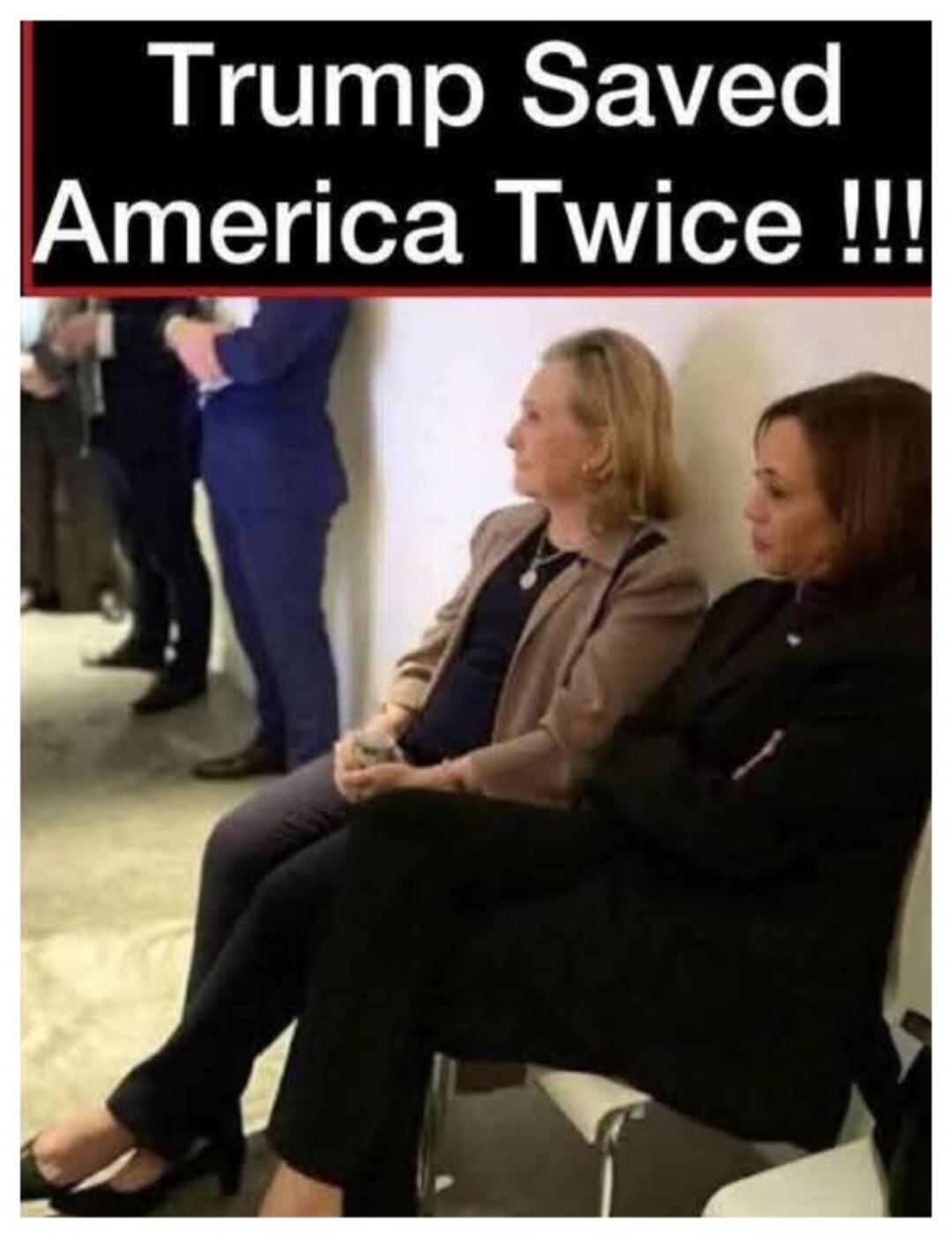 Trump Saved America Twice !!!